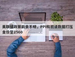 美联储政策前景不明，PPI和初请数据打压金价至2560