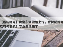 黄金市场震荡上行，金价反弹背后有何玄机？专业解读来了