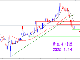 黄金跌回支撑，短期偏弱运行