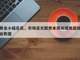 黄金小幅走高，市场目光聚焦本周关键美国就业数据