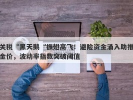 关税“黑天鹅“振翅高飞！避险资金涌入助推金价，波动率指数突破阈值