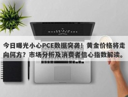 今日曝光小心PCE数据突袭！黄金价格将走向何方？市场分析及消费者信心指数解读。