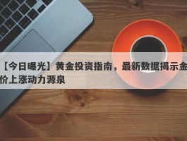 黄金投资指南，最新数据揭示金价上涨动力源泉