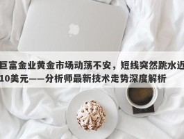 巨富金业黄金市场动荡不安，短线突然跳水近10美元——分析师最新技术走势深度解析