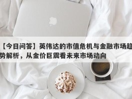 英伟达的市值危机与金融市场趋势解析，从金价巨震看未来市场动向