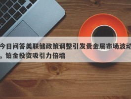 今日问答美联储政策调整引发贵金属市场波动，铂金投资吸引力倍增