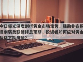 今日曝光深度剖析黄金市场走势，强劲非农数据削弱美联储降息预期，投资者如何应对黄金价格下跌风险？